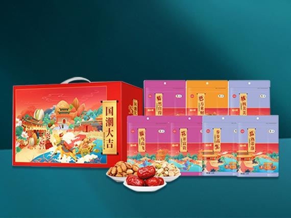中糧 · 國潮大吉堅(jiān)果禮盒