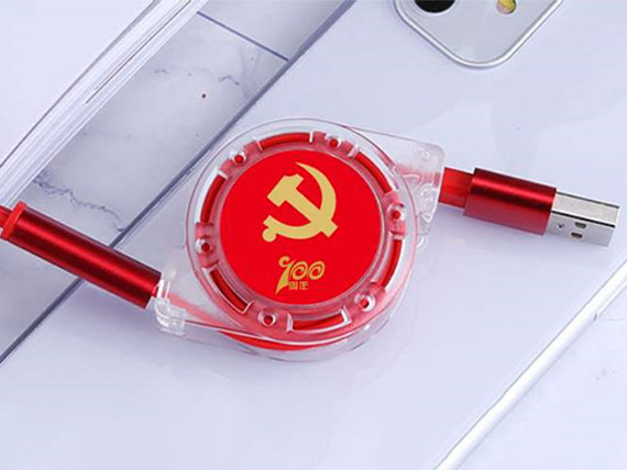 一拖三水晶滴膠伸縮數(shù)據(jù)線