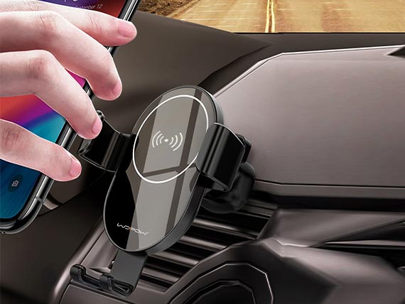 沃品· 感應(yīng)無線充車載支架